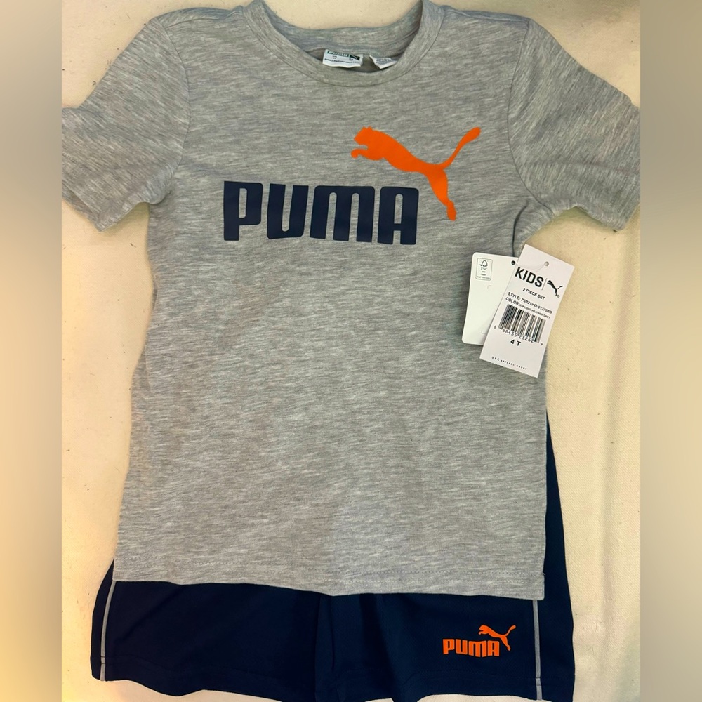 Puma Shirt and Shorts